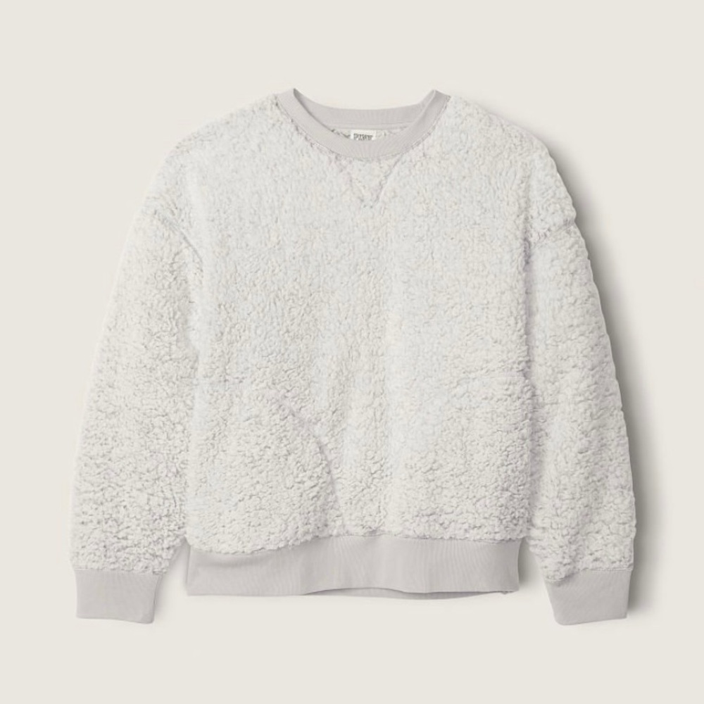 Victorias Secret/PINK Sherpa Sweatshirt